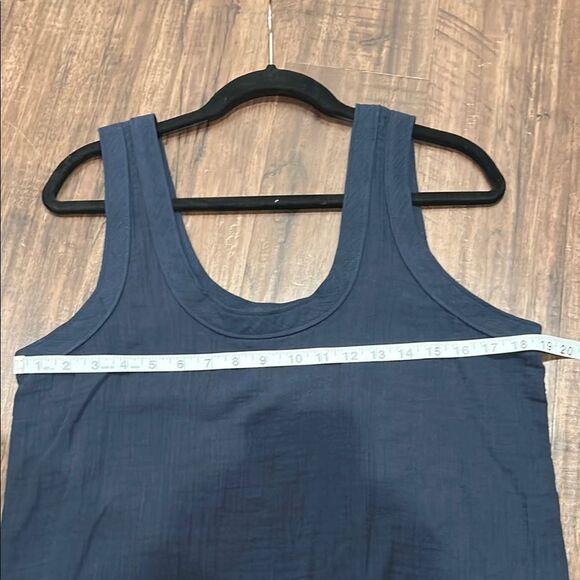 LOFT Blue Sleeveless Tank Top - Picture 7 of 8